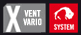 X Vent Vario - zádový systém